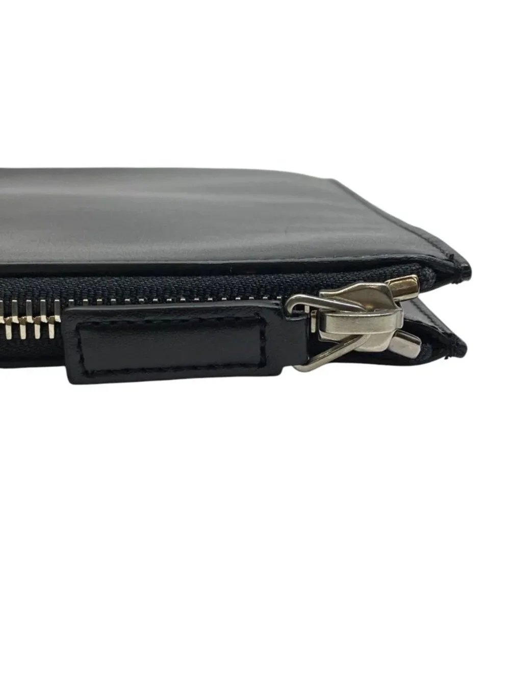 Saint Laurent Clutch Leather Black Practical - Picture 7 of 10